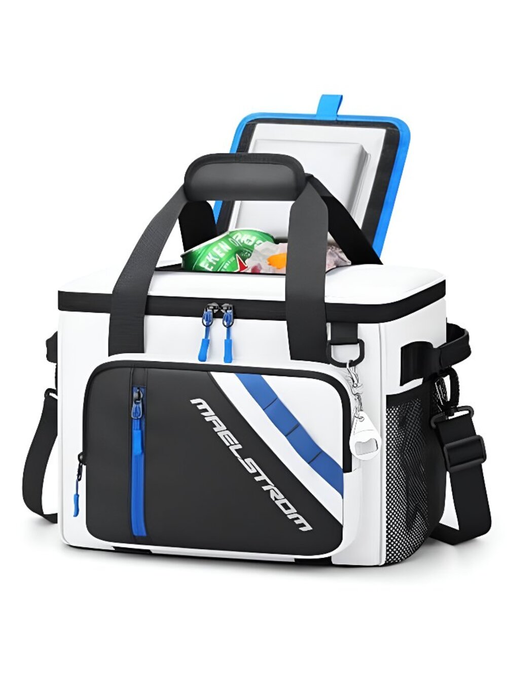 Cooler Bag, 30 Cans Beach Cooler, Large Leakproof Insulated Soft Cooler